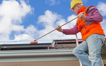 Chobham soft wash roof cleaning